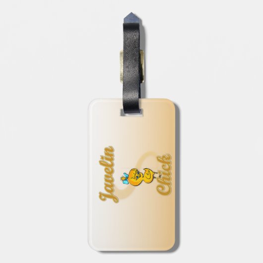 Javelin Chick Gepäckanhänger (Rückseite vertikal)