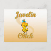 Javelin Chick Postkarte (Vorderseite)