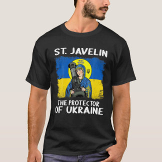 Javelin Der Beschützer der Ukraine Vintages Retro T-Shirt