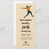 Javelin Einladung (Vorne/Hinten)