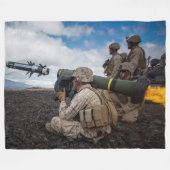 JAVELIN FLEECEDECKE (Vorderseite (Horizontal))