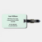 Javelin Gepäckanhänger (Rückseite horizontal)