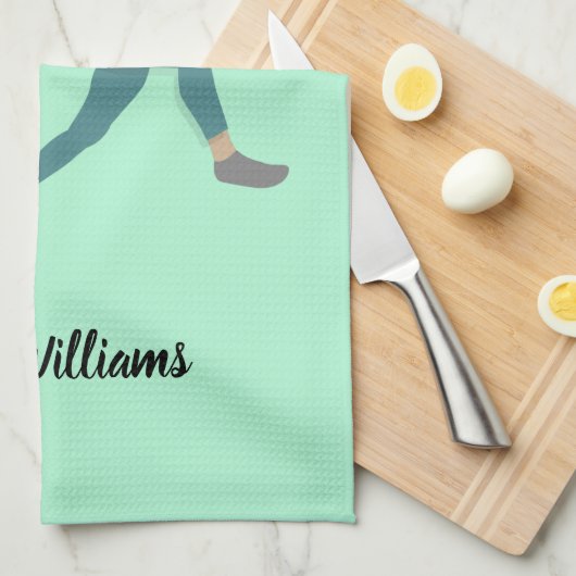 Javelin Geschirrtuch (Viertel Falte)