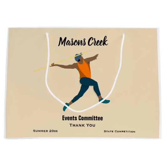 Javelin Große Geschenktüte (Vorderseite)