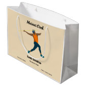 Javelin Große Geschenktüte (Rückseite Schrägansicht)