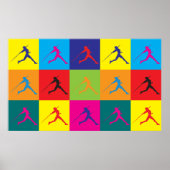 Javelin Pop Art Poster (Vorne)