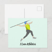 Javelin Postkarte (Vorne/Hinten)
