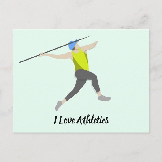 Javelin Postkarte (Vorderseite)