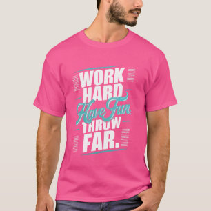 Javelin Throw Athlete Sport Javelin Thrower Track T-Shirt