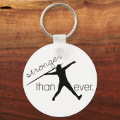 Javelin Throw Track und Field Schlüsselanhänger (Vorderseite)