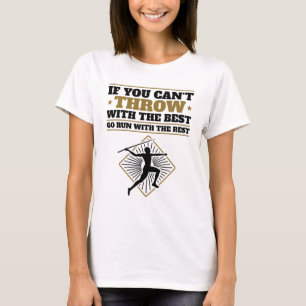 Javelin Thrower Funny Throw mit dem Besten T-Shirt