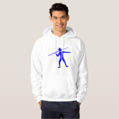 Javelin Trower - Blau Hoodie (Vorne ganz)
