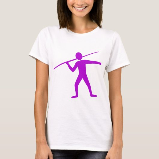 Javelin Trower - Lila T-Shirt (Vorderseite)