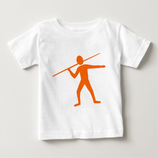Javelin Trower - Orange Baby T-shirt (Vorderseite)