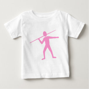 Javelin Wurfer - Rosa Baby T-shirt