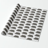 Javelina Desert Animals Mustergeschenk Geschenkpapier (Ungerollt)