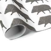 Javelina Desert Animals Mustergeschenk Geschenkpapier (Rolleneckpunkt)