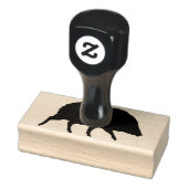 Javelina Silhouette Gummistempel (Stempel)