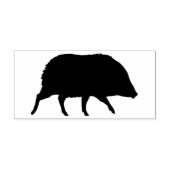 Javelina Silhouette Gummistempel (Prägung)