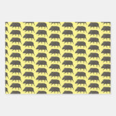 Javelina Wüstentiere Einzigartiges Mustergeschenk Geschenkpapier Set (Vorderseite 3)