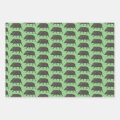Javelina Wüstentiere Einzigartiges Mustergeschenk Geschenkpapier Set (Vorderseite)