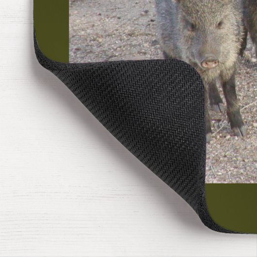Javelinas mousepad (Ecke)
