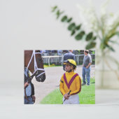 Javier Castellano & Elena's Strike Postkarte (Stehend Vorderseite)