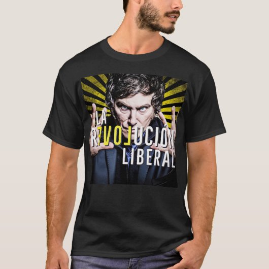Javier Milei La Revolución Liberal T-Shirt (Vorderseite)