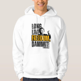 Javier Milei Long Live Freedom Dammit! Hoodie