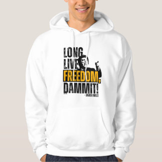 Javier Milei Long Live Freedom Dammit! Hoodie