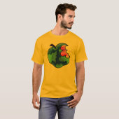 Javis essen WeltT - Shirt (Gold) (Vorne ganz)