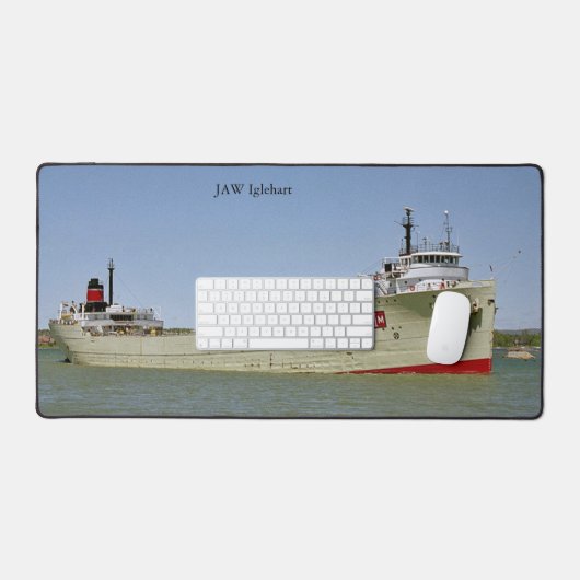JAW Iglehart-Schreibtischmatte Schreibtischunterlage (Tastatur & Maus)