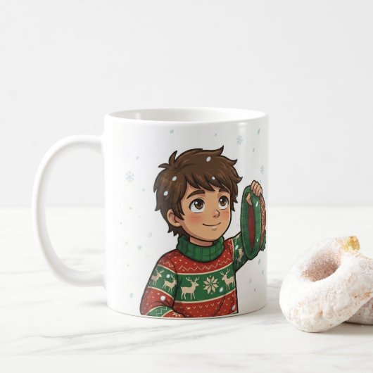 Jawad und Hadi Kaffeetasse (Mit Donut)