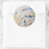 Jawbreaker Candy Ball Runder Aufkleber (Tasche)