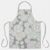 Jawbreaker Slice Candy Seamless Pattern Schürze (Vorderseite)