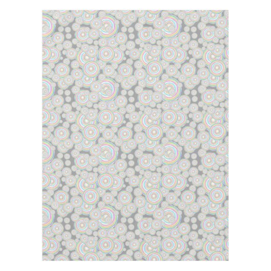 Jawbreaker Slice Candy Seamless Pattern Tischdecke (Vorderseite)