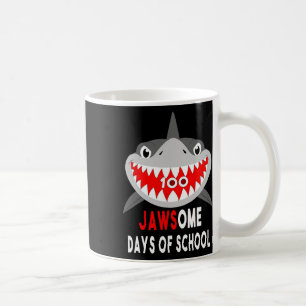 Jawesome 100 Days Schule Niedlich Fun Gift Outfit Kaffeetasse
