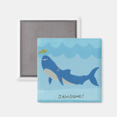Jawesome Shark Magnet (Vorderseite/Rückseite)