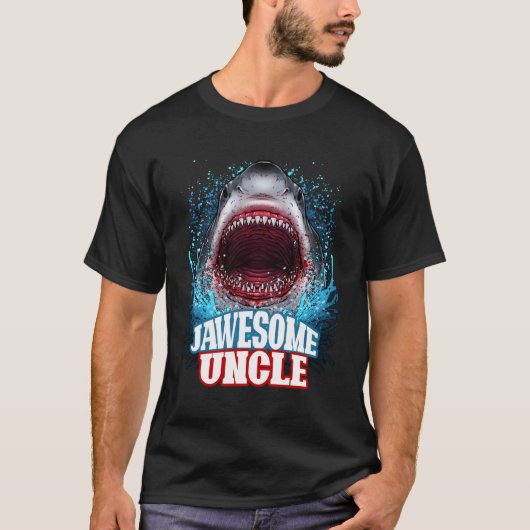 Jawesome Uncle Family Group Matching Great Great W T-Shirt (Vorderseite)