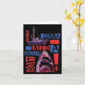 Jaws 2025 brauchen ein größeres Boot Karte (Gelbe Blume)