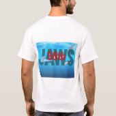 JAWS 50. Hai im Teich-T - Shirt (Rückseite)