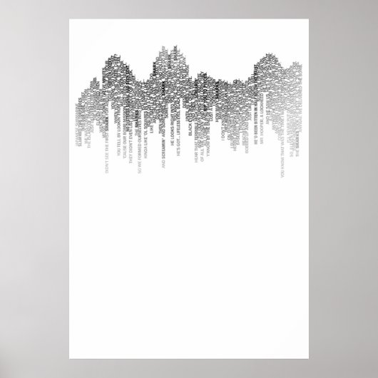 Jaws Quints-Rede Poster (Vorne)