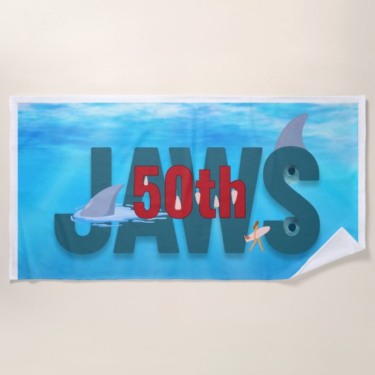 JAWS Strandtuch (Vorderseite)