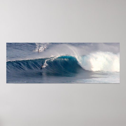 Jaws Surfing Foto Poster (Vorne)