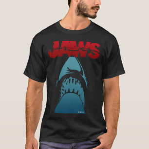 JAWS - WEISSER HAI GEFÄHRLICHER HAI Farbe T-Shirt