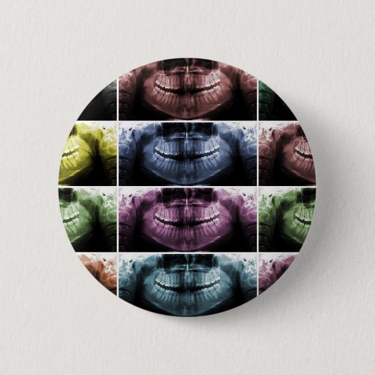 Jawsboneröntgenstrahl Button (Vorderseite)