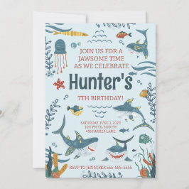 Jawsome Shark hielt Geburtstag für eine Einladung