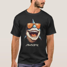 Jawsome Shirt - Spaß Lächeln Hai T-Shirt