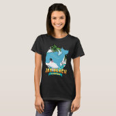 JAX BEACH FLORIDA Niedlich Baby Dolphin Beach Souv T-Shirt (Vorne ganz)