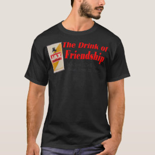 Jax Beer flacher Bierdeckel Kann Design T-Shirt